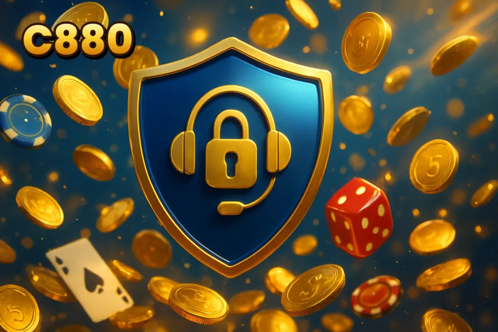 C880 Bet C880 game – illustration for safety, support and staying in control